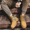 Laarzen Casual sneaker Sport- en vrijetijdsschoenen Enkel motorfiets Man Loafers Werk voor heren