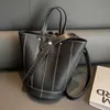 Sacs à bandoulière Chapeaux Seau Nouveau sac à main seau pour femmes mode grande capacité en cuir Pu sac à bandoulière de luxe concepteur décontracté sac à bandoulièreqwertyui879