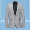 Abiti da uomo Blazer 5XL di alta qualità Stile italiano da uomo Elegante Moda Semplice Business Casual Colloquio di lavoro Gentleman Slim Fit