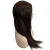 Kosher Wigs 12a Dark Brown #2 Finest Malaysian Virgin Human Hair Silky Straight Invisible Knots 4x4 Silk Top Base Jewish Wig Fast Express Delivery