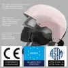 Skidglasögon Findway Adult/Kids Ski Helmet Ultralight Anti-Impact Safety Helmet Cycling Ski Snowboard Sports Keep Warm Helmet Outdoor Sport 231102