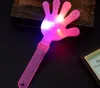 LED Light Up Hand Clapper Concert Party Party dostarcza nowość migająca ręka strzała LED Palm Slapper Kids Electronic Wholesale SN5310