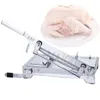 13.5 inches Bone Cutter Machine for Home Use Household Slicer Food Slicer Bacon Mutton and Beef Meat Slicer for Family Dinners