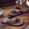 Gai Summer Men Flip-Flops British Fashion Beach Male 두꺼운 바닥 Non-Slip Flat Shoes 거리 슬리퍼 드 Hombre Zapatos 230403