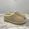 Botas designer para mulheres pele de carneiro homens bota mini mulheres inverno luxlury ug bota pele chinelo tornozelo sapatos de lã couro real marca clássica casual