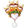 New 2023 Personalized Reindeer Family Tree Decoration Cute Deer Christmas Resin Pendant 1103 2024