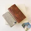 Wallets Cowhide Leather Trifold Wallet Women Long PU Female Clutch Purse Hasp Phone Bag Girl Card Holder Elegant Pouch