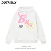 Kobiet bluzy amerykański w stylu moda marka mody ponadzabła streetwear bluza z kapturem mężczyźni i kobiety jesienne para High Street Hoodie Coat