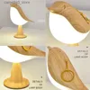 Desk Lamps 3 Colors Bedside Lamp LED Touch Switch Wooden Bird Night Lights Rechargeable Bedroom Table Reading Lamp Decor Home Q231104