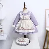 Девушка платья весеннее испанское платье принцесса костюм для девочек платье детские детские платья детские платья для девочек платье для малышей для девочек 230403