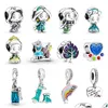 Arts And Crafts Passend für Pandora-Armbänder 20-teilige Charms-Korn-Sier-Prinzessin-Meerjungfrau-Anhänger-Korn für Frauen Diy European Halskette Schmuck Dhha7