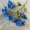 Konstgjorda blommor heminredningar faux blommor med lång stam för bröllopsdekorativa blommor G1103