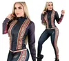 Femmes Survêtements Zipper Designer Veste Pantalon De Survêtement Costumes De Luxe Mode Jogging Costume 2 Pièce Ensemble Sportwear