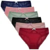 Women's Panties 6 Pieces/Batch Seamless Women's Short Angle Mesh Underwear Low Waist Breathable Women's Underwear Girls' Intimate Underwear M-XL 230403