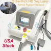Nieuwste 2000MJ Q -schakelaar ND YAG Laser Tattoo Removal Machine Pigmenten Leeftijd Spot Verwijderen Skin Rejuevantion Device 530/1064/1320nm