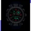 Начатые часы Quartz Watch для мужчин Smael Watch Watch Water -Spectatch LED WATCES Мужские часы 1921 Спортивные часы мужчин Relogio Masculino Digital 230403