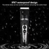 Hair Trimmer Professional Clipper For Men Rechargeable Electric Razor Cutting Machine Beard Fast Charging 231102