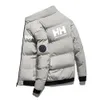 Vestes pour hommes 2023 veste d'hiver Harajuku coupe-vent sport décontracté hommes HH isolation épaisse parka manteau à fermeture éclair 231102