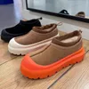 Designer novo estilo mulheres botas de neve tazz chinelos austrália interior mini bota adicionar lã grossa-sola bota inverno quente bota de neve botas impermeáveis