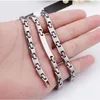 Chains 1pcs Stainless Steel Necklace Magnetic Beads Therapy Care Necklaces Jewelry Gift Crafts.Chains