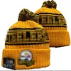 Pittsburgh Beanie Beanies SOX LA NY équipe de baseball nord-américaine Patch latéral hiver laine Sport tricot chapeau Pom crâne casquettes A14