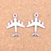 Charms 14pcs Airplane Plane 27x21mm Antique Pendants Vintage Tibetan Silver Jewelry DIY For Bracelet Necklace