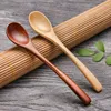 Dinnerware Sets Wooden Cute Small Soup Spoon Kid Children Dessert Cold Drink Honey Rice Girls Tableware