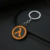 Portachiavi Half-Life Alyx Portachiavi Gioco Half Life LAMBDA Logo Collana con ciondolo Portachiavi in metallo Portachiavi Gioielli regalo per uomo