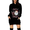 Women's Hoodies Star Girl Y2k Fashionable Women Pullover Tops mode Långa ärmar Jultröjor Högkvalitativ vinter