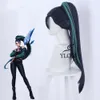 Catsuit Costumes Game LOL NEW KDA Daughter of the Void Kaisa Black Horsetail Wig Cosplay Halloween Party Suit