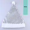 Décorations de noël Smiry 1 pc cinq couleurs paillettes chapeau adultes père noël renne bonhomme de neige mignon fête casquette Club cadeau