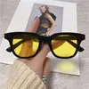 Gafas de sol cuadradas Vintage para mujer, gafas de sol de Gules azules de diseñador de marca, gafas de sol UV400 con montura pequeña de plástico a la moda para mujer