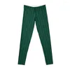 Pantalon Actif Elf Rayures Bonbon Vert Et Noir | Leggings verticaux fins vêtements de sport femmes joggeurs pour