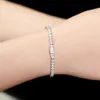 Bracelets à breloques Wong Rain 925 Sterling Silver Lab Saphir Diamants à haute teneur en carbone Gemstone Mariage Tennis Bracelet Bracelet Fine Jewelry Wholesale 230403