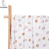Cobertores Surtando Kangobaby Bamboo Cotton Fashion Indoor and Outdoor Baby Wrap Swaddle Swaddle Clanta 230331