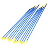 Akcesoria 12PCS Strzałki Sucker łucznictwo Łuku Dzieci na zewnątrz zabawka PVC Plastikowe zamienne kubek ssące zabawki 42 cm