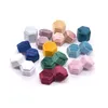 Schmuckständer 15 Farben Veet Doppelsechskant Zeremonie Ring mit abnehmbarem Deckel Box Drop Delivery Verpackung Display Dhgarden Dhnim