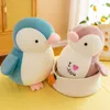 4-kolorowe pingwiny pluszowe lalki dla hurtowych lalek, prezentów dla lalek
