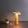 Lampes de table Lampe de restaurant sans fil à commande tactile créative et minimaliste à intensité réglable Lampe de chevet rechargeable Ambiance LED Veilleuse