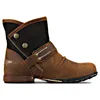 Bottes Otto Zone Angleterre Western Véritable Cuir Mens Moto Boutons Cheville Casual Homme 5008-1-7-AB