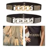 Belts Fashion Women Waist Belt Lady Cummerbunds Female Studded Waistbelt Clothes Accessory Waistband For Club Wedding Dresses Pants