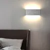 Wandlampen 7W Eenvoudige LED Licht Aluminium Lamp Up En Down Blaker Woonkamer Slaapkamer Opzij Gang Trap verlichting BL75