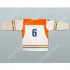 Drużyna narodowa GDSIR Custom India White Hockey Jersey Każdy gracz lub numer numer S-M-L-XL-XXL-3XL-4XL-5XL-6XL