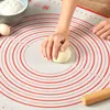Bord mattor 40 60 cm knådning degmatta silikon nonstick maker bakverk kakakaka bakning av rullande verktyg kök prylar