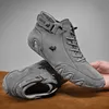 Gai Dress Disual Male High Top Sneakers Winter Darm Designer Fashions Lace Up Shoes Men Boots 230403