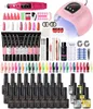 With Lamp Dryer Drill Machine Manicure Kit Polygels Gel Polish Soakoff Nail Art Tools Sets 2206065263910