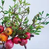 Dekorative Blumen, künstliche Granatapfelfrüchte, Kunststoffpflanzen, Zweige, Zuhause, DIY, Hochzeitsdekoration, Weihnachtsgeschenk, Blumenarrangement