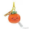 Chaveiros Lanyards Série de Frutas de Pelúcia Chaveiro Frutas Pingentes de Pelúcia Chaveiro Chave Pêssego Laranja Banana Berinjela Ponkan Soft Plushies Chaveiro R231103