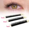 Cílios Postiços Abonnie Cílios Inferiores 5mm 6mm 7mm Extensão de Cílios Suprimentos Individual Seda Inferior Lash Maquiagem