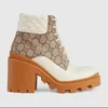 Słynna marka kobiet Martin Boots Casual Beige Black Calfskin Booties Party Dress Wedding But But Lace Up Comfort Party Dress Walking UE 35-42